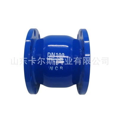 钢体消声止回阀 HC41X-16C 法兰消音立式逆止阀图5