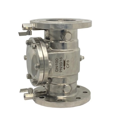 DF41X-16C/P不锈钢铸钢倒流防止器304一体式低阻力防污隔断止回阀图4