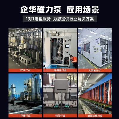 耐浓硫酸盐酸液碱腐蚀化工卸料大流量碳钢铸铁衬F46氟塑料磁力泵图2