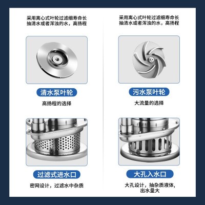 不锈钢潜水泵图3