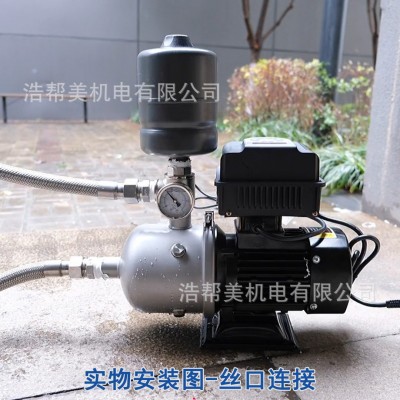 220V/380V卧式多级离心泵 304不锈钢自来水家用增压泵 管道加压泵图5