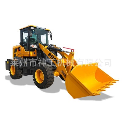 山东神工厂家直新款销柴油加重型工程版小铲车家用工地园林装载机图5