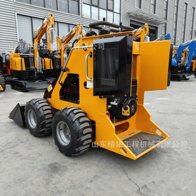 跨境滑移装载机工厂 小型320滑移装载机 出口美国滑移装载机轮式图4