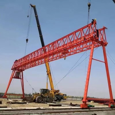 提梁机 架桥修路工程用大吨位大型衍架门式起重机 花架提梁机图3