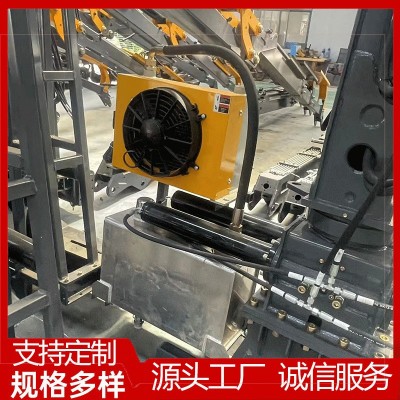 曼尼克随车吊抓一体抓木机 6.8米机械抱夹机 旋转360度抓草料机图2