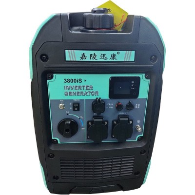 数码变频静音发电机3.5KW隐藏式拉杆滑轮多功能控制总成正弦电流图5