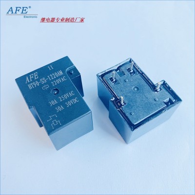 工业级爱福T90(BT90-SS-1220AM)4脚多用小型功率继电器厂家批发图3
