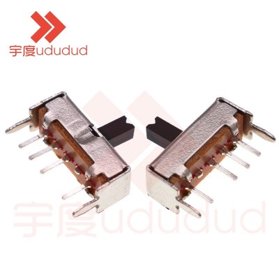 小型拨动开关 SS13D07 立式1P3T滑动开关三档波动开关 柄高2-10MM图4