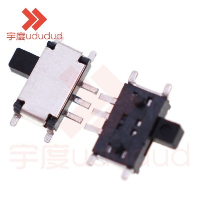 MSK-003拨动开关迷你七脚两档柄高1.5MM微型滑动开关侧拨电源开关图4