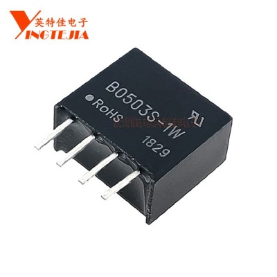 B0503S-1W DC-DC 直流降压电源模块 5V转3.3V 直插 SIP4 原装正品图2