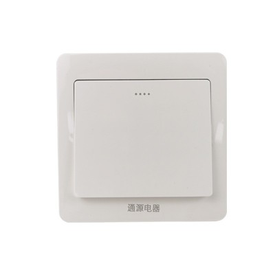 工程开关插座批发86型单控暗装全塑板阻燃面板家用五孔带开关纯铜图5
