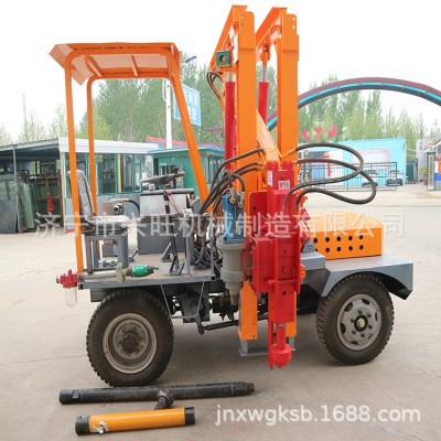 高速公路护栏打桩机 公路钢管波形护栏打桩机 多系列护栏打桩机图2