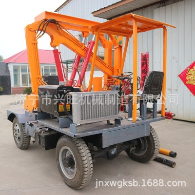 高速公路护栏打桩机 公路钢管波形护栏打桩机 多系列护栏打桩机图4
