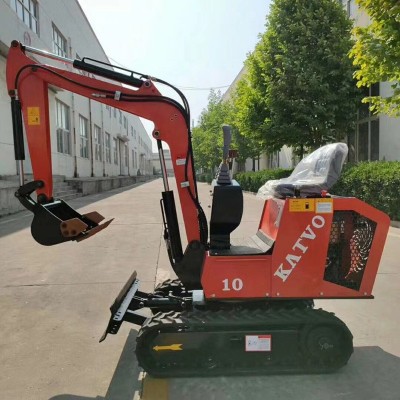 农用工程果园1吨多功能柴油挖机 家用小型液压旋转挖掘机图4