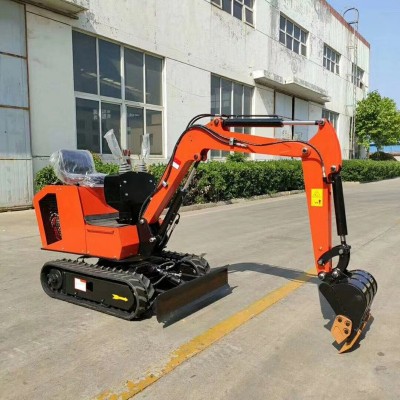 农用工程果园1吨多功能柴油挖机 家用小型液压旋转挖掘机图3