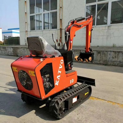 农用工程果园1吨多功能柴油挖机 家用小型液压旋转挖掘机图2