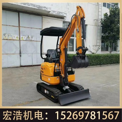 20型多功能挖掘机 果园种植小型挖沟机 工厂直供迷你履带式挖机图2