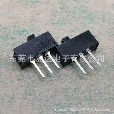 高品质耐高温SS-12E01拨动开关滑动开关SS-12E07塑胶开关全塑图2