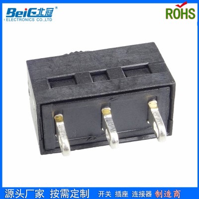 全塑SS-12D15拨动开关大电流2A电动工具拨动开关直插焊线滑动开关图2