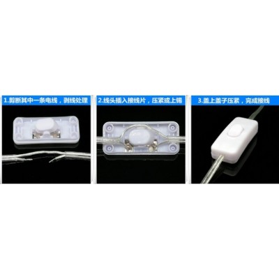 台灯开关 KCD1-112船型开关KCD-303 线上开关 床头开关 翘板开关图2