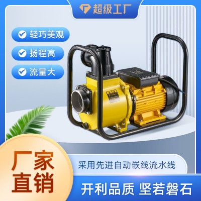 自吸泵ZSU便携式铸铁抽水机稳定耐用强劲离心泵图2