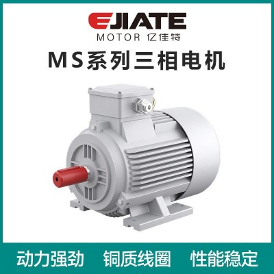 三相异步电动机MS系列铝壳三相异步电机7.5kw全铜电机使用范围广图3