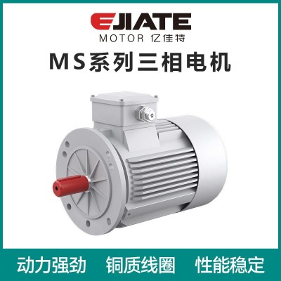 三相异步电动机MS系列铝壳三相异步电机7.5kw全铜电机使用范围广图2