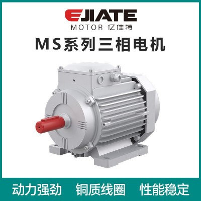 2.2KW三相异步电动机MS系列铝壳三相减速电动机机械设备配套电机图4