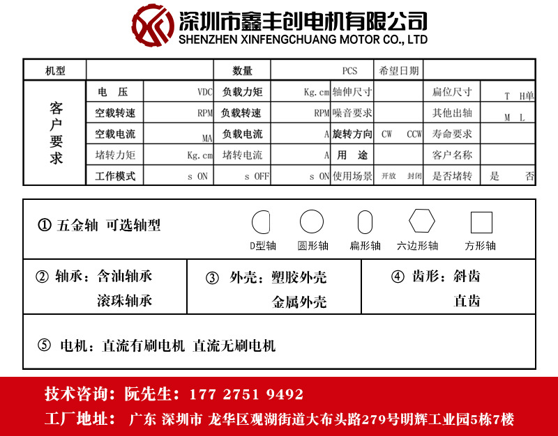 样品制作单