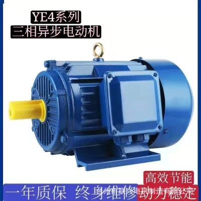 YX3-YE4高效节能三相异步电动机0.75kw-110kw-2极铜芯马达交流