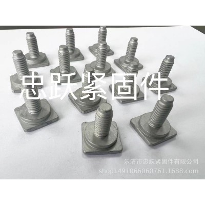 汽配螺栓 四方头螺栓 汽车电瓶夹螺栓.不锈钢直纹铆钉图4