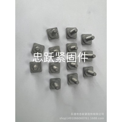 汽配螺栓 不锈钢T型螺栓 四方头螺栓 汽车电瓶夹斜角螺栓.非标螺图3