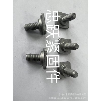 汽配螺栓 不锈钢T型螺栓 四方头螺栓 汽车电瓶夹斜角螺栓.非标螺图4