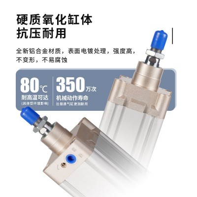 SE标准DNC气缸32DSBC2?DNCB40-50-63-80-100-125-150-200-PP V-A图2