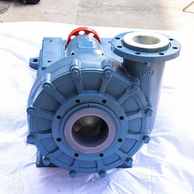 厂家 150UHB-ZK耐腐蚀工程塑料砂浆泵卧式化工打料泵脱硫浆液泵图3