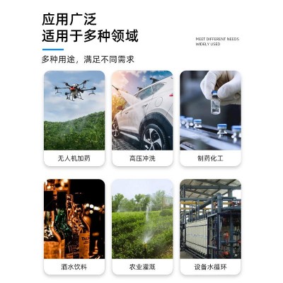 12V24V直流隔膜泵耐酸碱腐蚀自吸泵抽洗衣消毒液溶剂加药灌装水泵图2