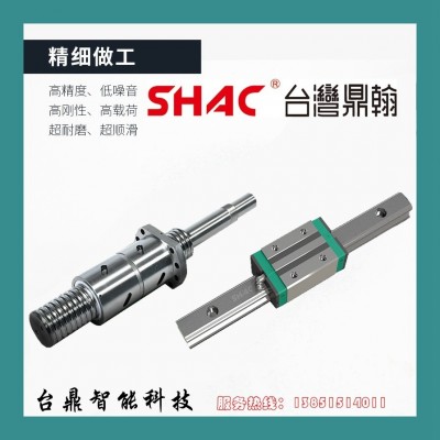 台湾鼎翰线性直线导轨滑轨方轨高防尘矩形法兰滑块滑座图4