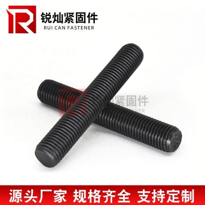 高强度梯形扣丝杆 全牙螺纹杆 全螺纹 螺柱35CrMOA化工牙棒图5
