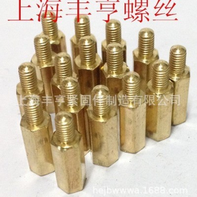 供应铜螺柱 六角铜螺柱 铜隔离柱 铜六角连接 阴阳隔离柱图4