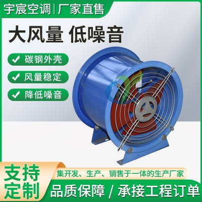 厂家供应BT35-11系列低噪音工业除尘通风机 管道抽风机防爆轴流风图2