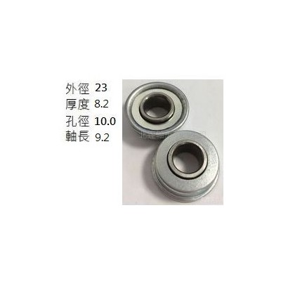 9B冲压轴承 铁皮轴承 凸缘轴承 医疗用脚轮轴承 工业用脚轮图4