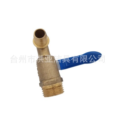 4分黄铜球芯快开水龙头家用工程迷你外螺纹水嘴带皮管接头水嘴图3