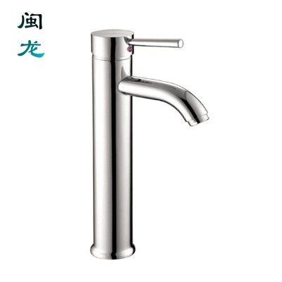 玻璃盆铜单孔单把洗脸盆台盆龙头面盆洗手盆水龙头冷热龙头图3