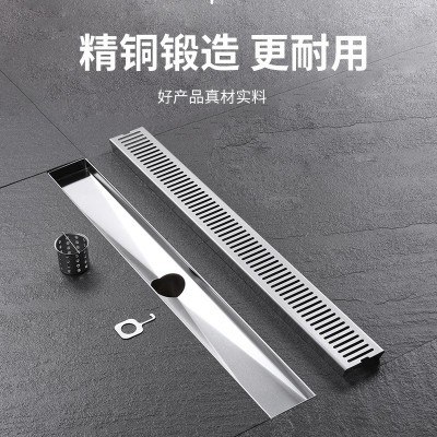 厂家批发 长方形不锈钢地漏 北美加厚地漏 CUPC北美认证地漏批发图2