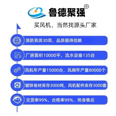 轴流式消防排烟风机 耐高温碳钢地下室通风设备HTF消防 排烟风机图2