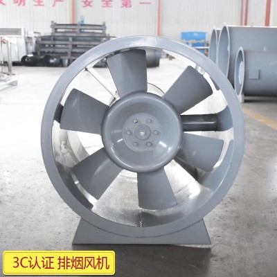 双速低噪消防排烟风机 地下车库高温轴流式HTF单速正压通风机生产图4