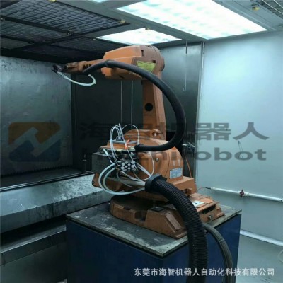 喷漆房自动喷漆机械手 喷涂机器人机械臂 小型自动喷漆机环保设备图2