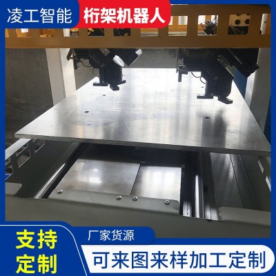 落地式一拖二机械手 桁架工业机器人 厂家供应快速出货提高效率图3