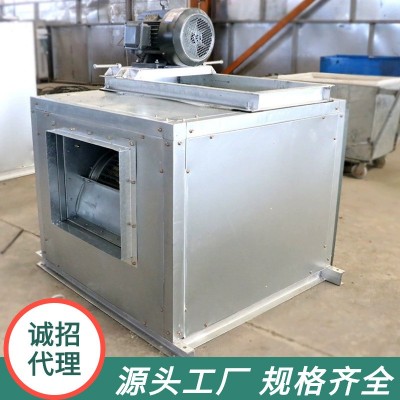 厂家排烟风机 玻璃钢3C低噪音消防排烟风机HTFC柜式离心风机箱图2