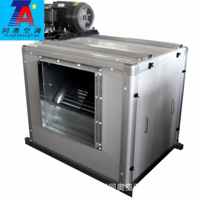 批发低噪音离心风机箱3C认证排烟风机箱HTFC消防排烟柜式离心风机图5
